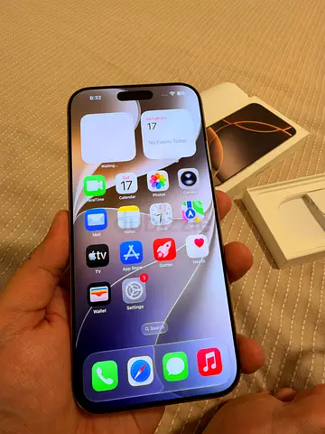 iPhone 16 pro max (256GB desert titanium) - Good Working Condition, bought from Apple Store UAE