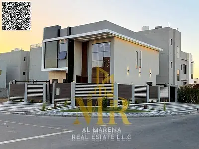 فيلا فاخرة للبيع في الحليو – عجمان | 4 غرف ماستر | تشطيبات راقية | تصميم عصري أنيق