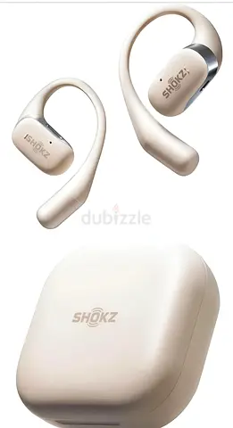 Shokz (Aftershokz) Openfit Wireless Bone Conduction Earbuds with Case - Cream
