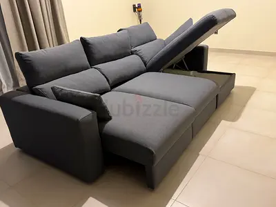 Brand new Condition IKEA/Eskelstuna L Shape Sofa Bed with Storage