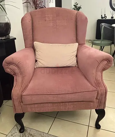 High Back Armchair (2 Set)