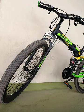 Kinetic full-suspension mountain bike — good condition, used