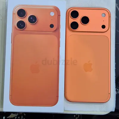 I phone 17 pro max 256 gb 99 battery  18 months apple cear plus warranty  with box