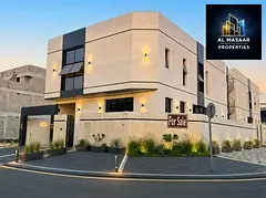 Luxurious corner villa for sale in Al Bahia, Ajman | Prestigious facade and VIP-level finishes | 3,5