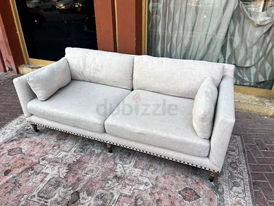 Selling high-quality Pottery barn Sofa Beige