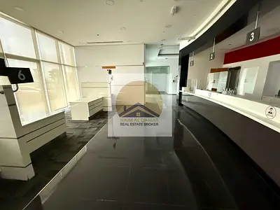 Street Facing | Grace Period | Free Parking | Ready to Move Showroom for Your Ideal Business | at Main Corniche