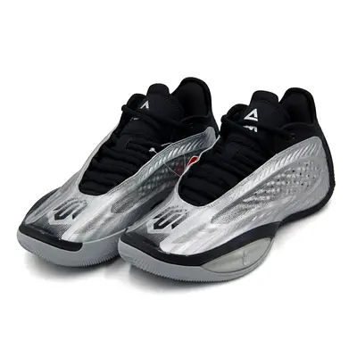 PEAK Men's Basketball Match Shoes - Silver/Black (EU40 - 45) - Brand New