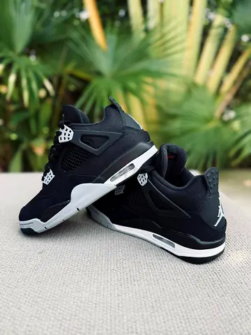 Brand new Air Jordan 4 Retro “Black Canvas