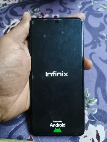 Infinix smartphone - good working condition, screen has minor scratches