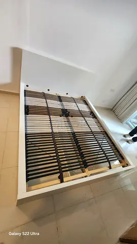 Ikea King size bed with mattress available in perfect condition