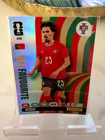 Panini Adrenalyn XL Vinitha Favourite Fan Holographic Card (Portugal #23)
