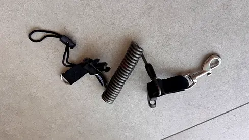 Kraken Quick Release Coil Lanyard