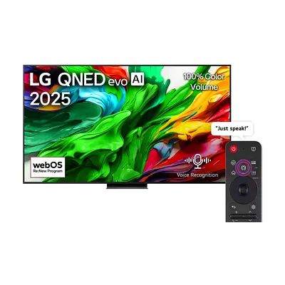 LG 86 inch QNED evo AI QNED86 4K 120Hz Smart TV AI Magic remote webOS25 2025