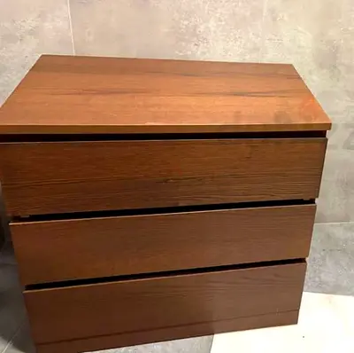 IKEA malm chest of 3 drawer for sale