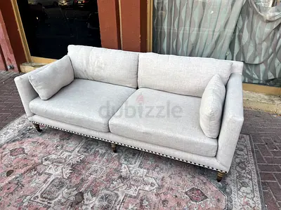 Comfortable Beige Pottery/Barn Sofa Sets
