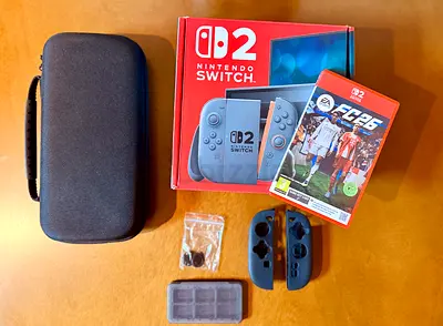 Nintendo Switch 2 TDRA with accessories and FC26 - Geekay Warranty - Excellent condition