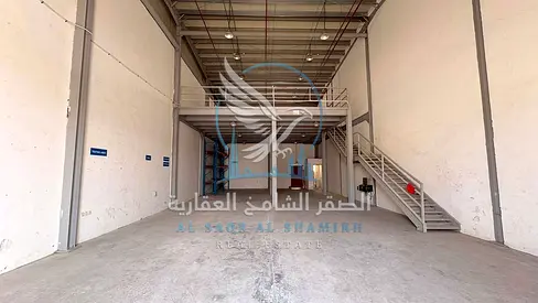 3,750 Sq Ft Warehouse for Rent in Sajaa with Mezzanine