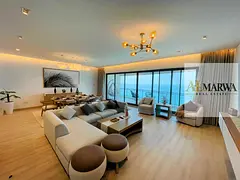 Luxurious Beachfront 3BR + Maids Room || Private Beach || Chiller Free || 2 Car Parkings || All Amen