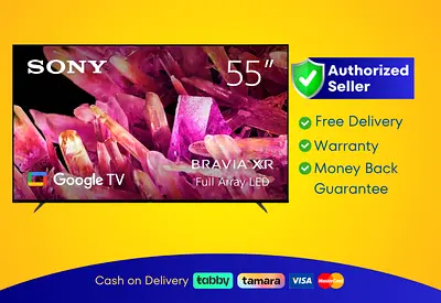 Sony 55 inch TV Android Smart  - 4K, - Brand New | Warranty | FREE Delivery