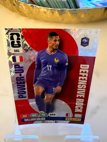 William Saliba FIFA Trading Card — Defensive Rock Power-Up (Collectible)