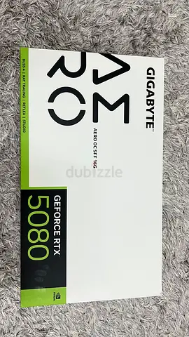 Brand New GIGABYTE RTX 5080 AERO OC 16GB Sealed