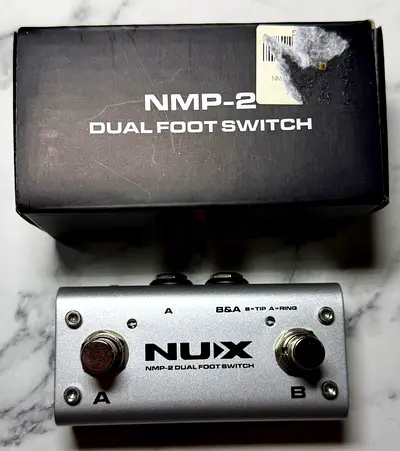 NUX NMP-2 Dual FootSwitch for Keyboard, Modules and Effect pedals