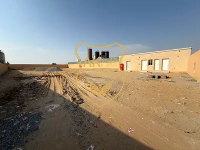 Open Yard With 35KV Electricity Available For Rent in Sajaa