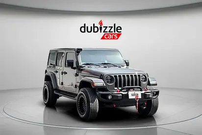 AED 2052/month | 2021 Jeep Wrangler Unlimited Sahara | GCC Specs | Ref#539471