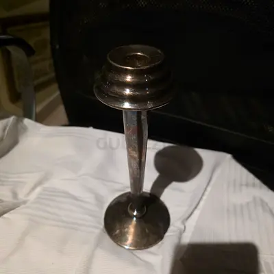 Vintage Heavy Metal Candlestick Holder. AED 300 Only!