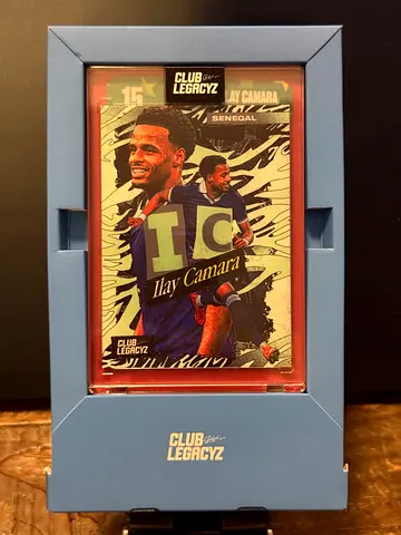 Club Legacyz Framed Football Trading Cards - Fermin, Owen, Camara, Pacho, Marquinhos
