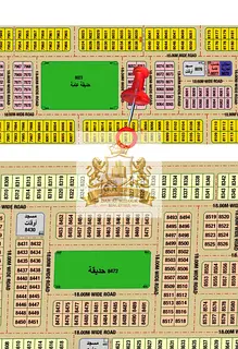 Residential land for sale at a snapshot price in the Muzaira area, area of 3,444 feet