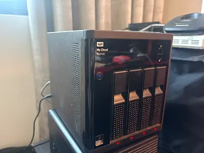 WD My Cloud EX4100 Storage server with 32 TB
