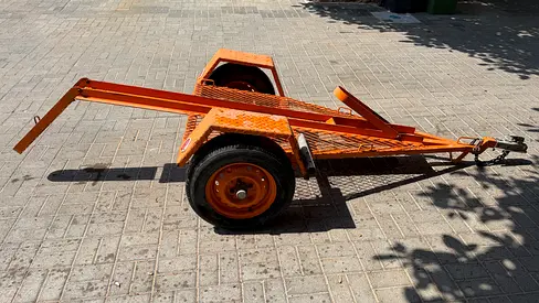 Single bike trailer