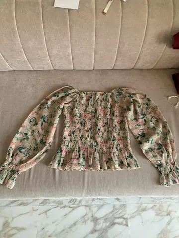 Used tops, mixed fabrics and brands, size S