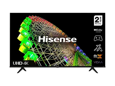Hisense 65-Inch A6N LED UHD 4K HDR Smart TV – 65A61G | Free Delivery UAE