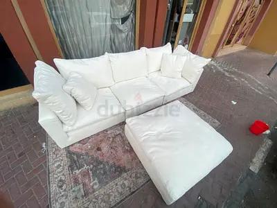 Same like new Condition Klektic Modular Living room Sofa Sets with footstool