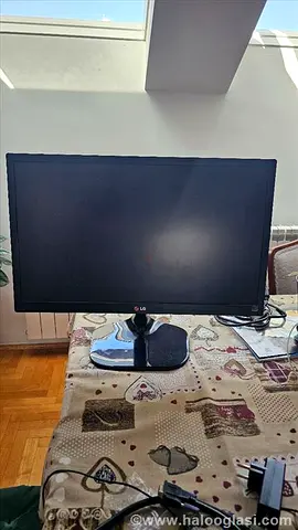 LG 22-Inch Full HD LED Monitor Good Condition HDMI | VEGA output adapter included