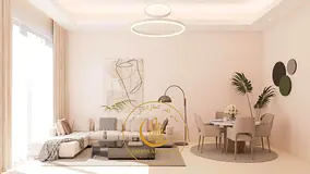 Closed Kitchen| Fully Furnished | High ROI 1 Bedroom Apartment | Garden View