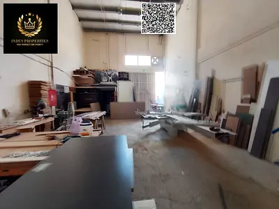 مساحة 2300 قدم مربع || طابق أرضي فقط || كهرباء عادية || متاح للإيجار || مناسب جداً للأنشطة الصناعية الصغيرة أو التخزين || منطقة الجرف الصناعية، عجمان