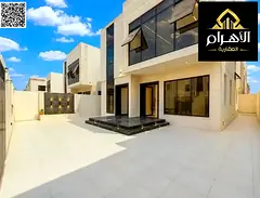 Luxury villa for sale in Ajman | Two floors plus a roof | Freehold for all nationalities | Registrat
