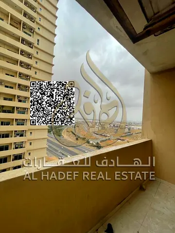 غرفة وصالة وحمام وبلكونة بمدينة الإمارات، شارع الشيخ محمد بن زايد مباشرة. 25 ألف سنوياً، 4 دفعات، تأمين شيك لا يصرف، جيم ومسبح وباركن داخل التاور خاص.