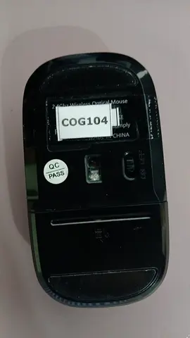 Used Wireless Optical Mouse (2.4GHz) - Compact, Working