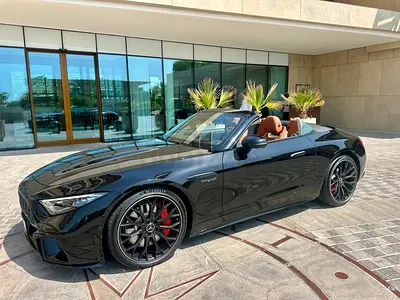 Mercedes-Benz SL-Class SL 55 AMG 4MATIC+GCC.SINGLE OWNER.PERFECT COMBINATION.GREAT OPPORTUNITY
