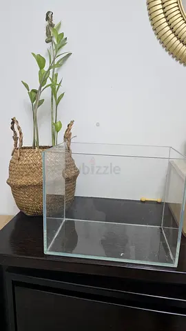 Glass aquarium tank L 30 x W 18 x H 24 (cm) cm - good condition