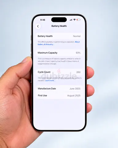 Apple iPhone 16 Pro Max 1TB – Desert Titanium Gold | UAE Version | 93% Battery Health