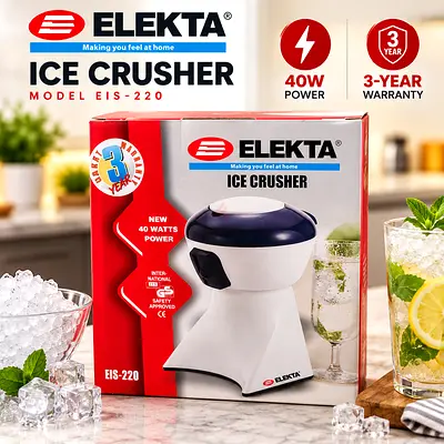 Elekta EIS-220 Ice Crusher - 40W, 3-Year Warranty (Like New)