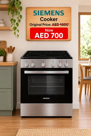 Siemens Electric Cooker - Stainless Steel, Great Working Condition. 1 Year pld