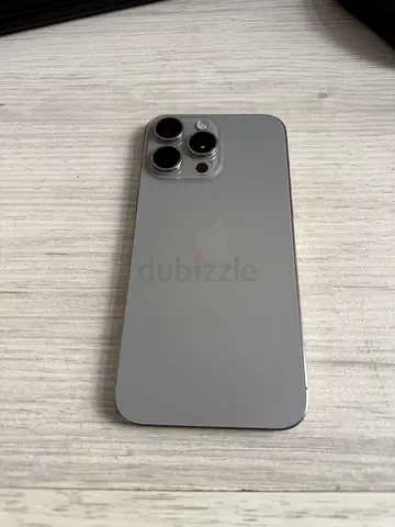Silver iPhone 15 Pro Max - Good Condition, Unlocked