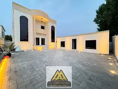 Luxury Brand-New Villa for Rent in Al Mowaihat 3, Ajman | 5 Master Bedrooms + External Annex | AED 1