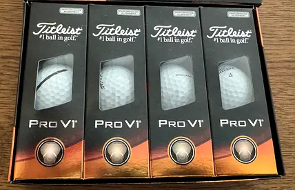 Box of Titleist Pro V1 Golf Balls (12 Balls) - BrandNew